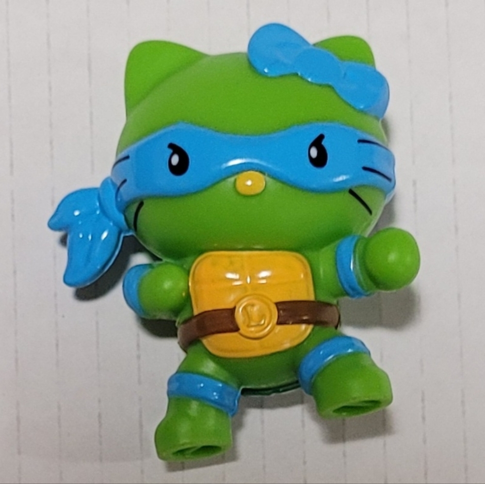 FREE ADD ON ~ Hello Kitty xTeenage Mutant Ninja Turtles  x Happy Meal Figurine